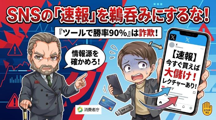 SNSの「速報」を鵜呑みにするな