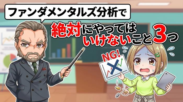 バイナリーオプションのファンダメンタルズ分析でやってはいけないこと