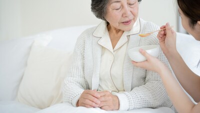 献立の工夫や調理指導など、介護者に対しても手厚いサポート