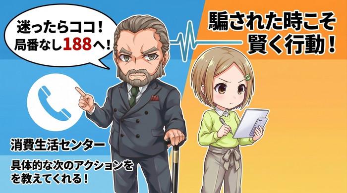 消費者ホットライン「188」に今日中に電話しろ