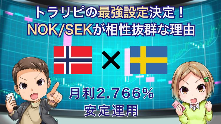 【月利2.8%】トラリピ最強設定はNOKSEKで決まり！具体的な設定を解説