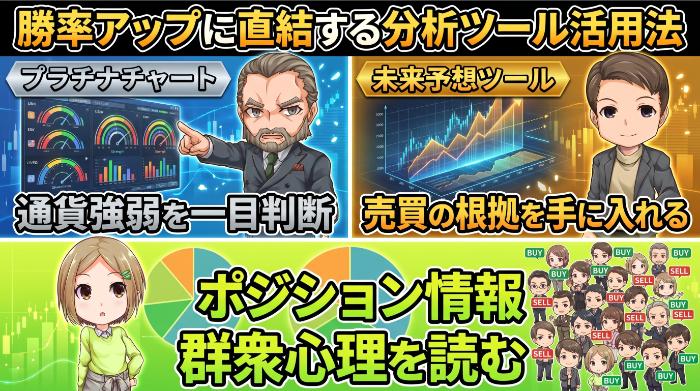 勝率アップに直結する分析ツールの活用法