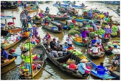 カイラン水上マーケット