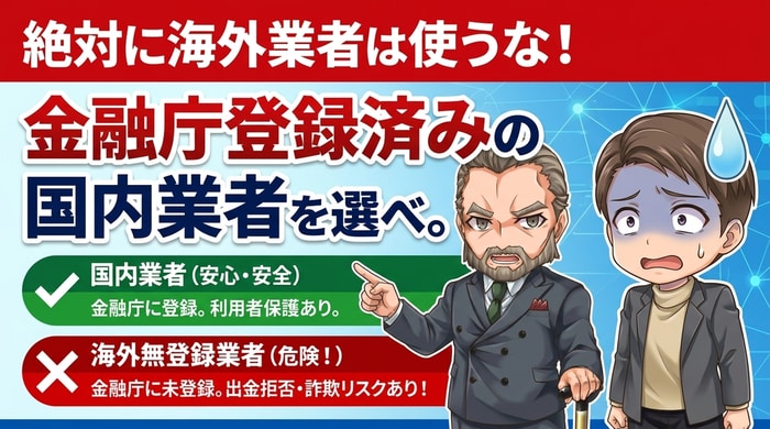 金融庁に認められた業者でバイナリーオプションをする