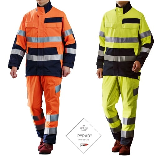 単層素材を中核とした3層ラミネート構成で軽量化と快適性を両立　1日中着られるオールデイワーキングウェアを実現