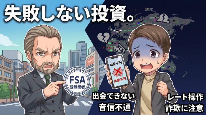 海外の無登録業者を使う