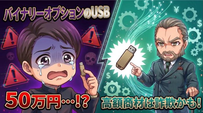 バイナリーオプションUSBの中身は？50万のツールを買った俺が断言する