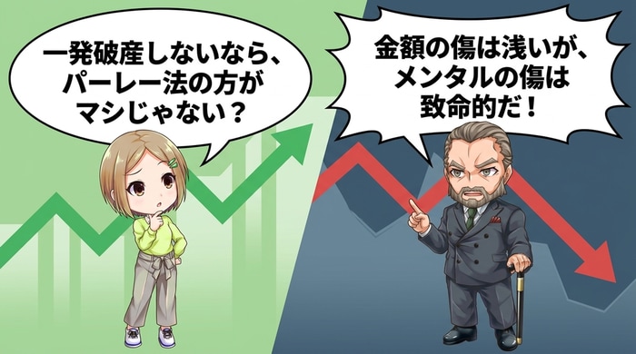 バーレー法はメンタルの傷が致命的