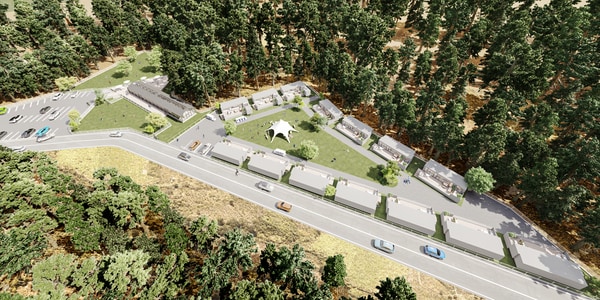 所在地：群馬県渋川市渋川字折原3671番2他（地番） 面積：約3,500坪 オープン予定日：2022年3月