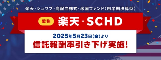 楽天・シュワブ・高配当株式・米国ファンド(四半期決算型)