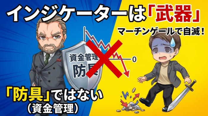 インジケーターは「武器」であって「防具」ではない