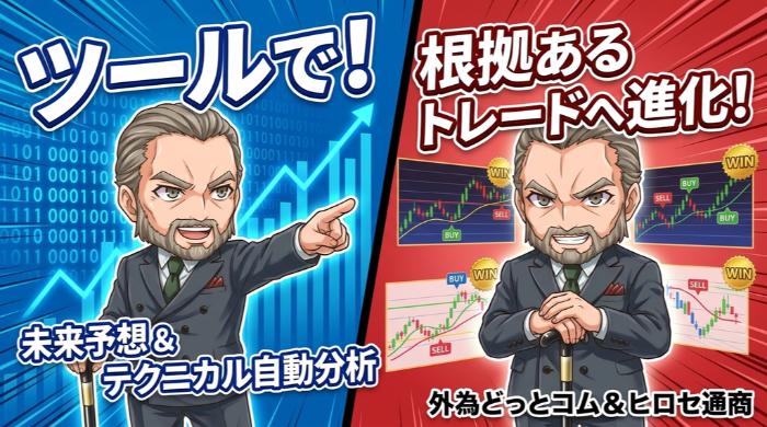 分析ツールを活用して根拠あるトレードに進化する