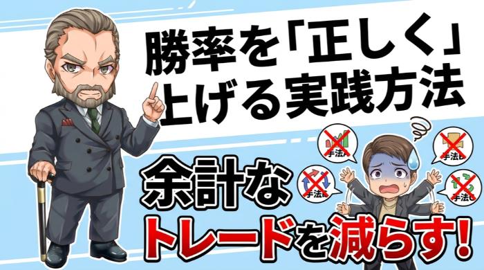 勝率を「正しく」上げるための実践方法