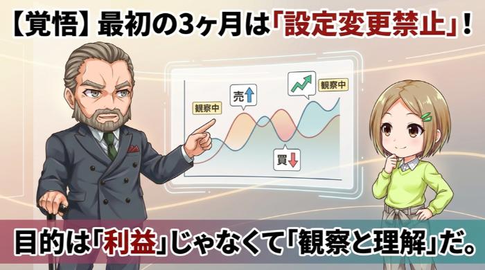損切りが怖くてEAの設定を手動で変える「手出し問題」