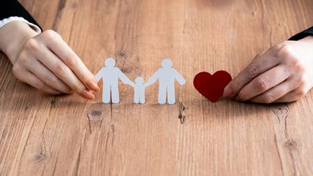 贈与のイメージ図