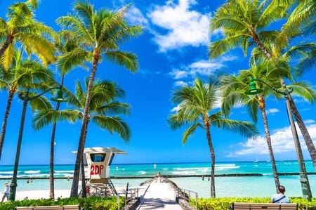 ホノルル（出所：PIXTA）