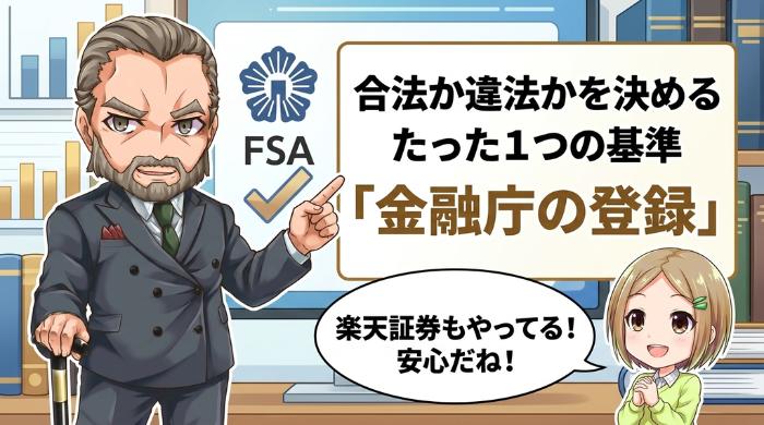 合法か違法かを決める「たった1つの基準」
