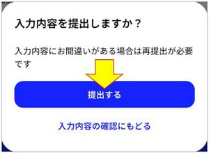 提出する