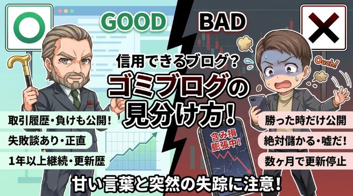 信用できるブログの見分け方5つのチェックポイント