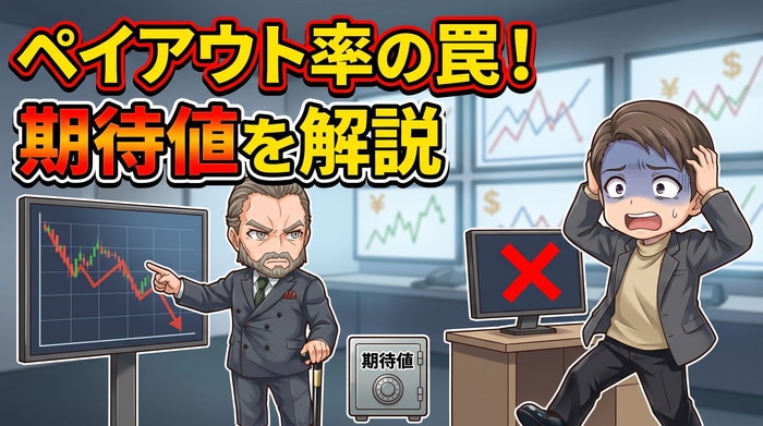バイナリーオプションペイアウト率比較｜数字に騙されるな期待値で見ろ