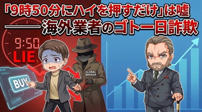 9:50にハイを押すだけは嘘！