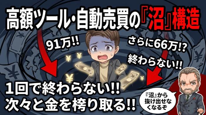 高額ツール・自動売買システムの「沼」構造