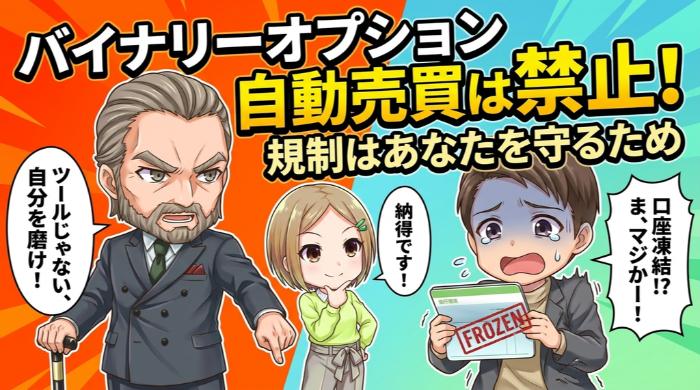 バイナリーオプションの自動売買が禁止されている理由を正しく理解しよう