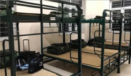 隔離地域内の部屋