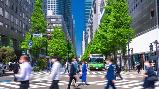 緊急事態宣言の解除後もオフィス回帰の動きは緩やか-東京のオフィス出社率指数の動向