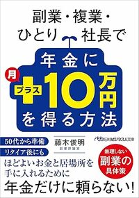 副業・複業・ひとり社長で年金に月プラス10万円を得る方法