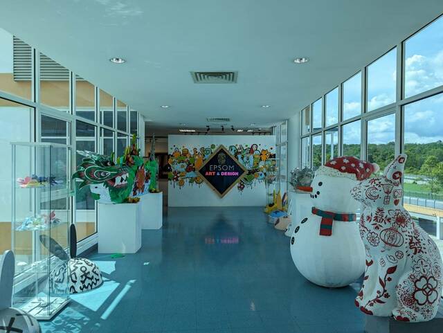 アート・デザイン教室の入口