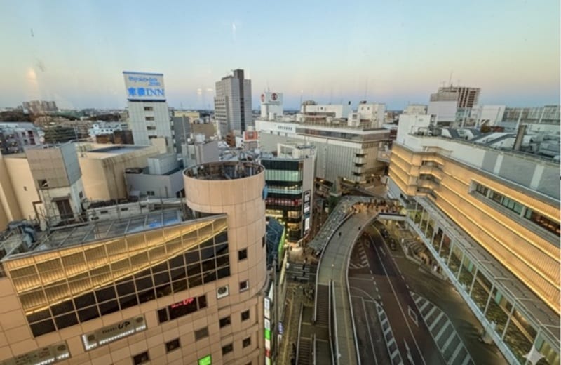 (2026年1月16日 柏駅西口 現地撮影)