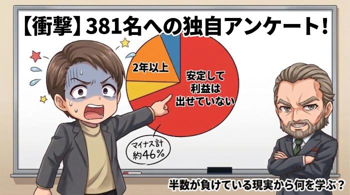 381名の独自アンケートでわかった「安定利益」の難しさ