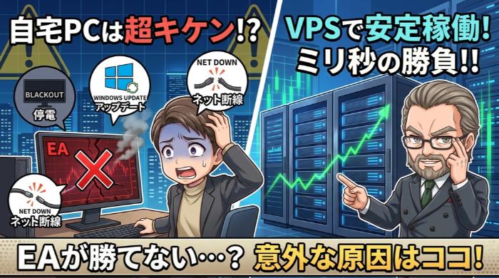 VPS（仮想専用サーバー）の安定性がパフォーマンスに直結する