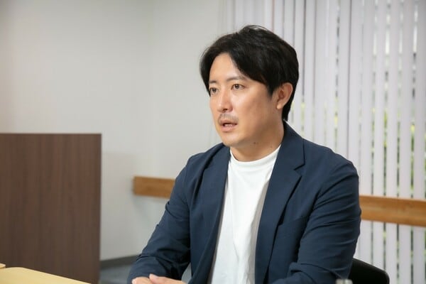 AIインフラをつくる一環としてレンディング事業を進めている（天羽氏）