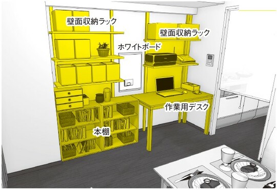 出典:『狭い部屋でも快適に暮らすための家具配置のルール』(彩図社)より抜粋