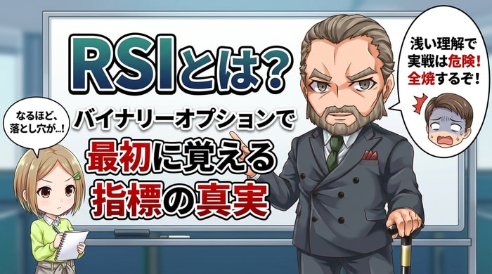 バイナリーオプションにおけるRSIとは