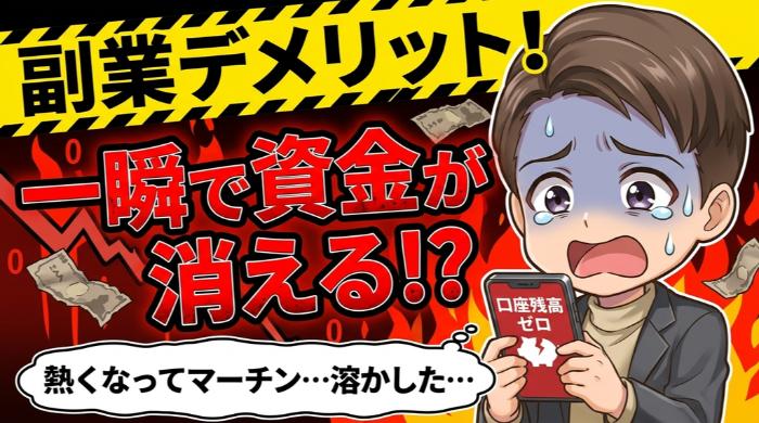 副業としてのデメリット5つ