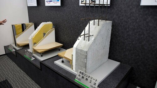 鉄筋コンクリート（RC）造は断熱性や遮音性に優れ、耐火性・耐久性も高いという。