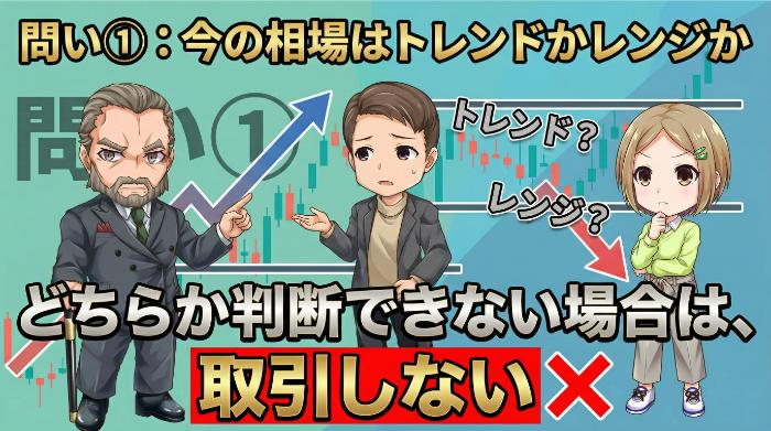 「今の相場はトレンドかレンジか」