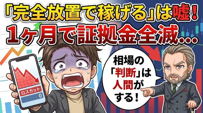 「放置していたらマイナス10万円になった」