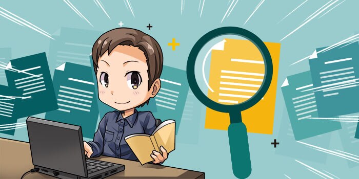 FXの相場を分析する男性