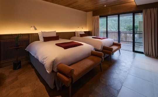 山ノ麓 FIR TREE　ベッドルームの一室