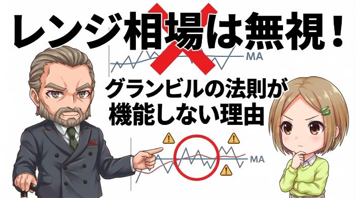 レンジ相場ではダマシが多発する理由