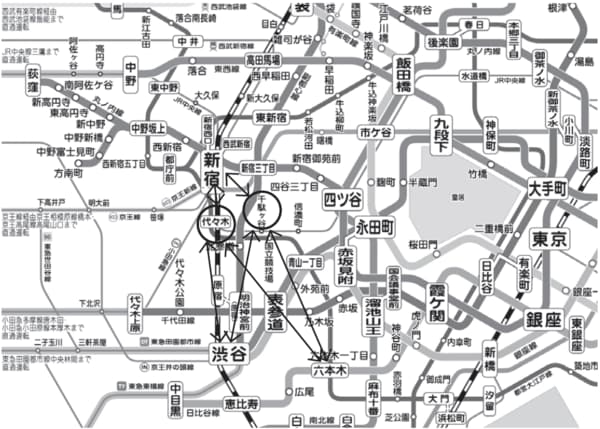 アクセスよりも人気エリアからの距離で選ばれる。