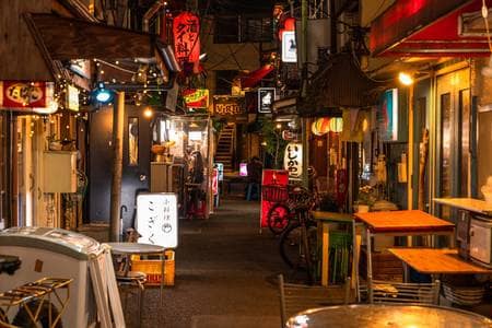 西荻窪の飲み屋街