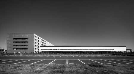 《相模原協同病院》病棟と診療棟を2棟に分棟