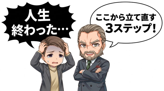 バイナリーオプションで人生を立て直す3step