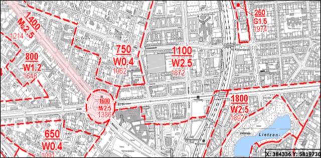 Bodenrichtwertの一例