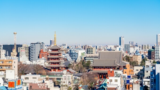 初詣で290万人が集う「浅草」…荒川と神田川の氾濫リスクは？